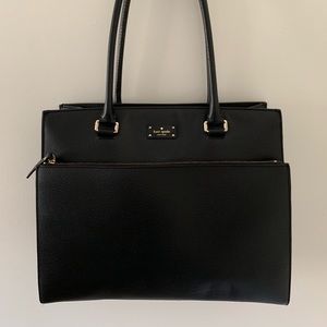 Kate Spade Maeve Grove Street Leather Satchel